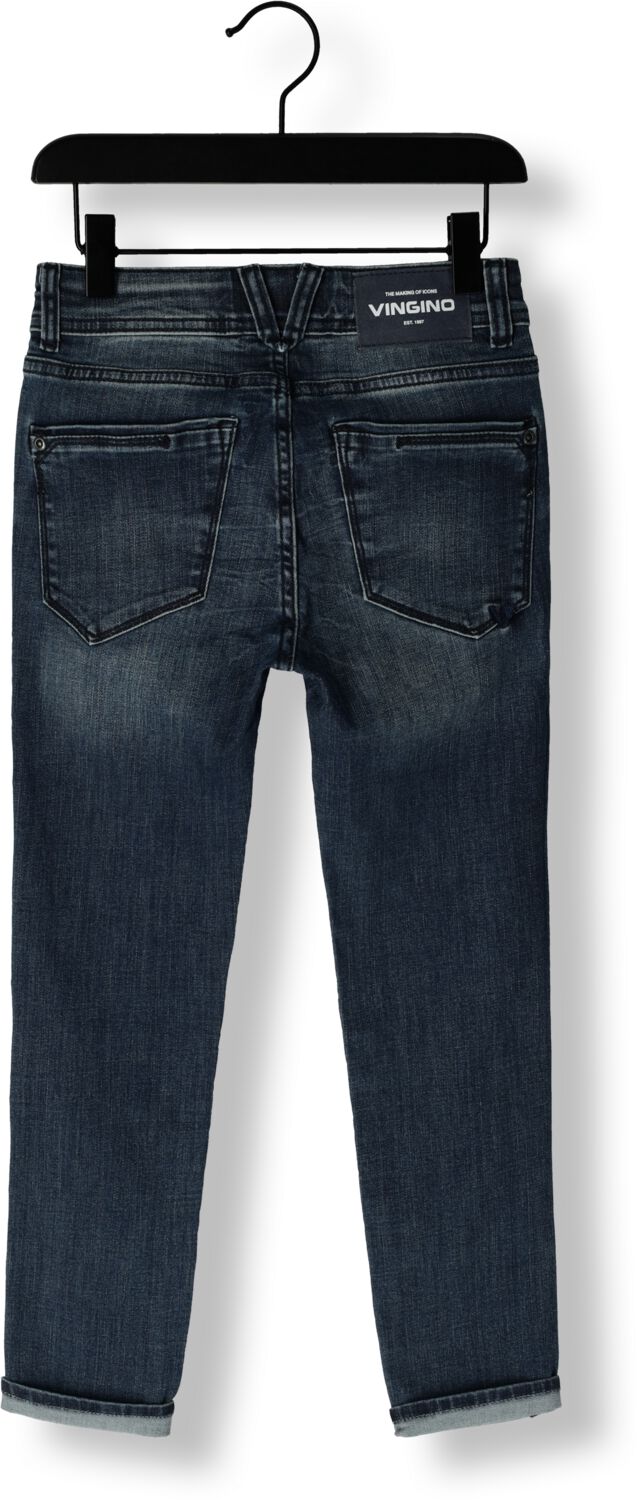 VINGINO Jongens Jeans Apache Icon Zwart