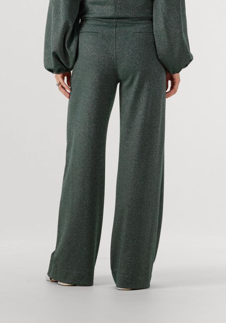 Donkergroene STUDIO ANNELOES Wijde broek LEXIE SPARKLE TROUSERS - large
