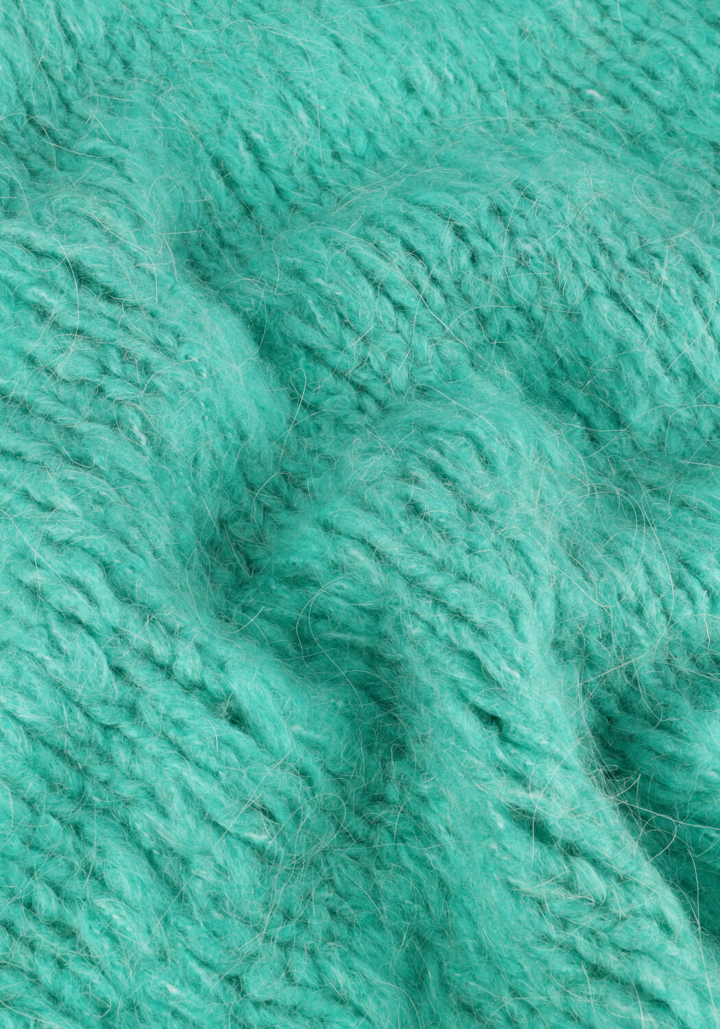 Groene MODSTR&Ouml;M Trui GROVERMD O-NECK - large