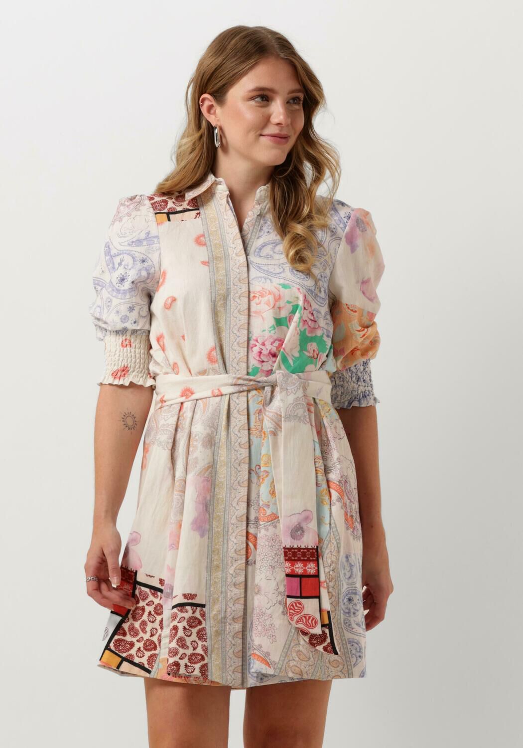 multi est seven mini jurk elise dress