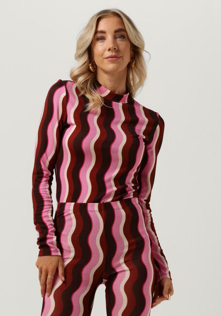 Paarse CATWALK JUNKIE Longsleeves LS RIDE THE WAVE - large