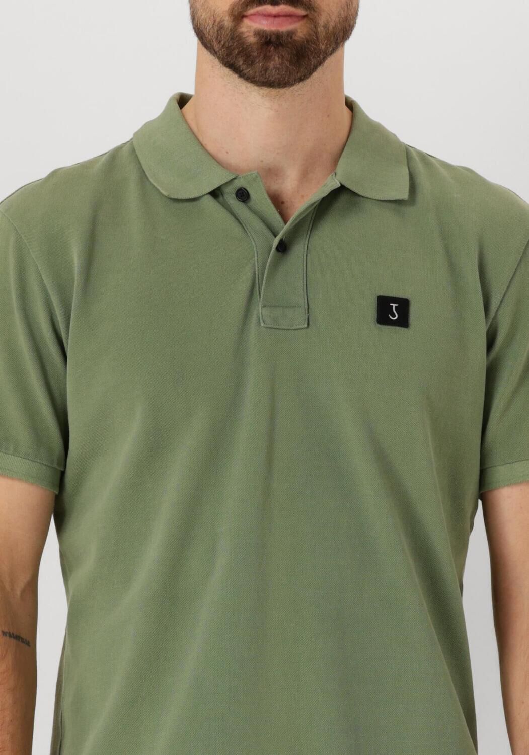 BUTCHER OF BLUE Heren Polo's & T-shirts Army Pique Polo Groen