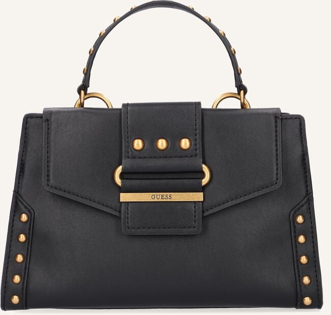 Zwarte GUESS Handtas GRETA GIRLFRIEND SATCHEL Zwarte GUESS Handtas GRETA GIRLFRIEND SATCHEL - large