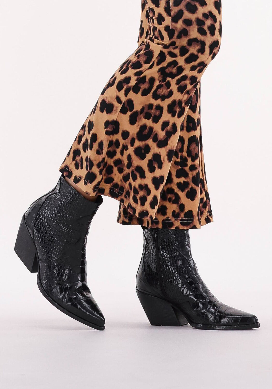 Zwarte ELENA IACHI Cowboylaarzen E2040 - large