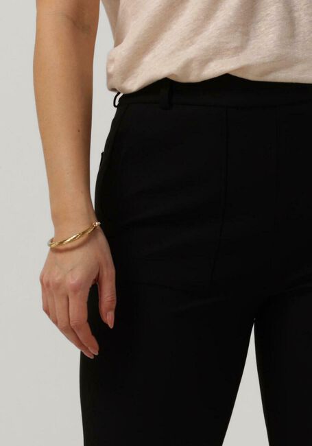 Zwarte VANILIA Flared broek TWILL FLARE PANT - large
