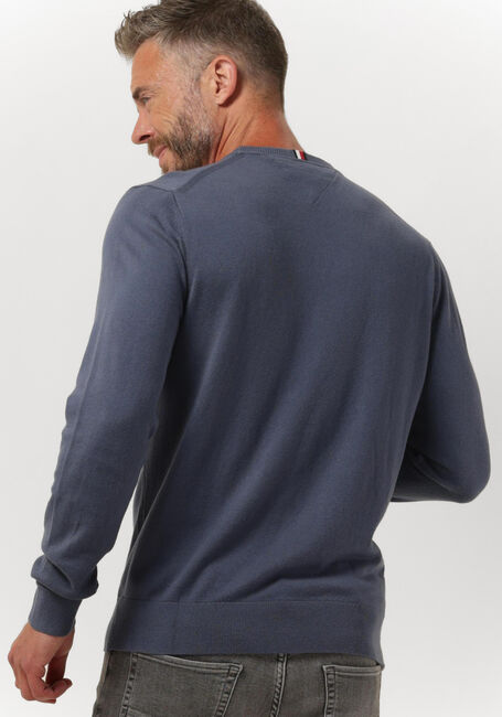 Blauwe TOMMY HILFIGER Trui PIMA ORG CTN CASHMERE CREW NECK - large