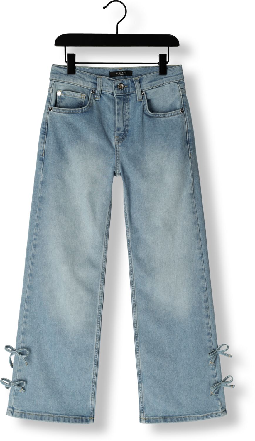 NIK & NIK Meisjes Jeans Blair Denim Pants Lichtblauw