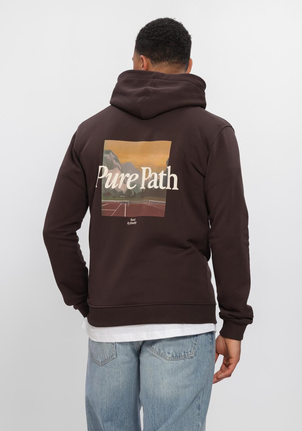Bruine PURE PATH Sweater LANDSCAPE - large
