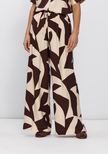 Creme GRACE & MILA Wijde broek SS2613033 - large