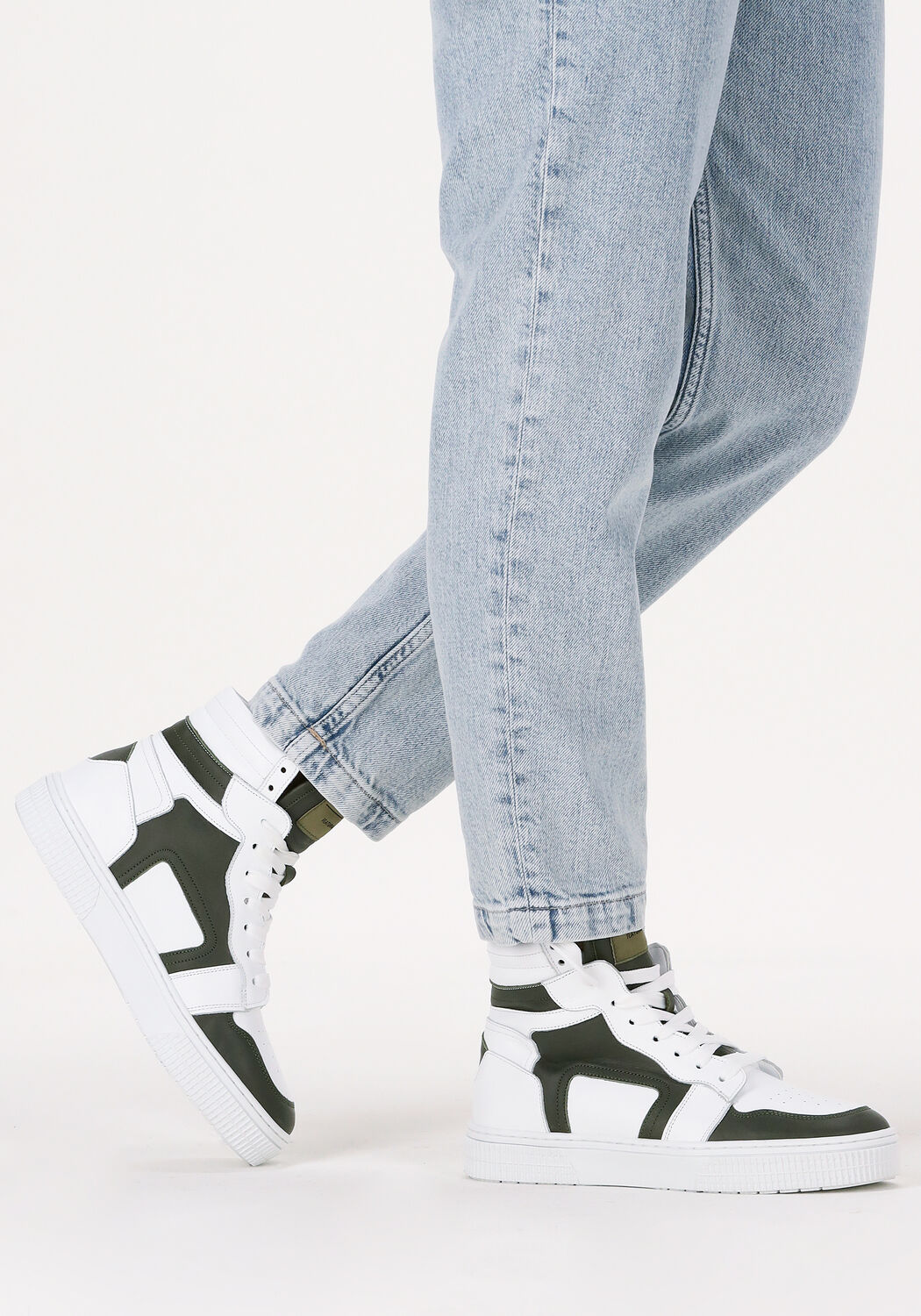 Groene NIKKIE LIVIA SNEAKER Hoge sneaker | Omoda