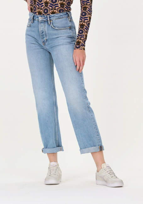 Blauwe SCOTCH & SODA Straight leg jeans THE SKY HIGH-RISE STRAIGHT IN  - large