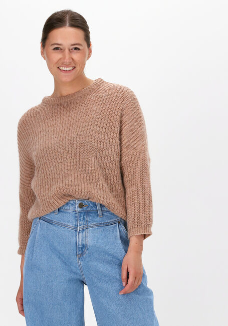 Beige BY-BAR Trui MILOU SUSHI PULLOVER - large