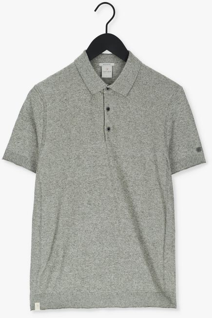Olijf CAST IRON Polo SHORT SLEEVE POLO REGULAR KNITTED LINEN BLEND - large