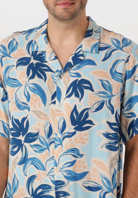 Multi SHIWI Casual overhemd MEN VIC SHORT SLEEVE SHIRT FLORAL LEAFS - large