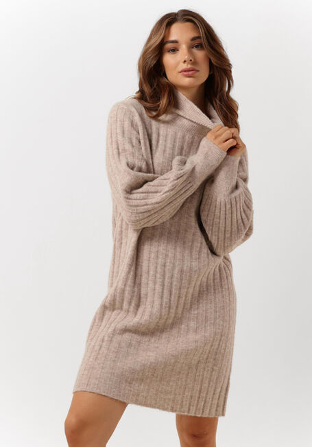 Zand KNIT-TED Mini jurk RIANNE DRESS - large