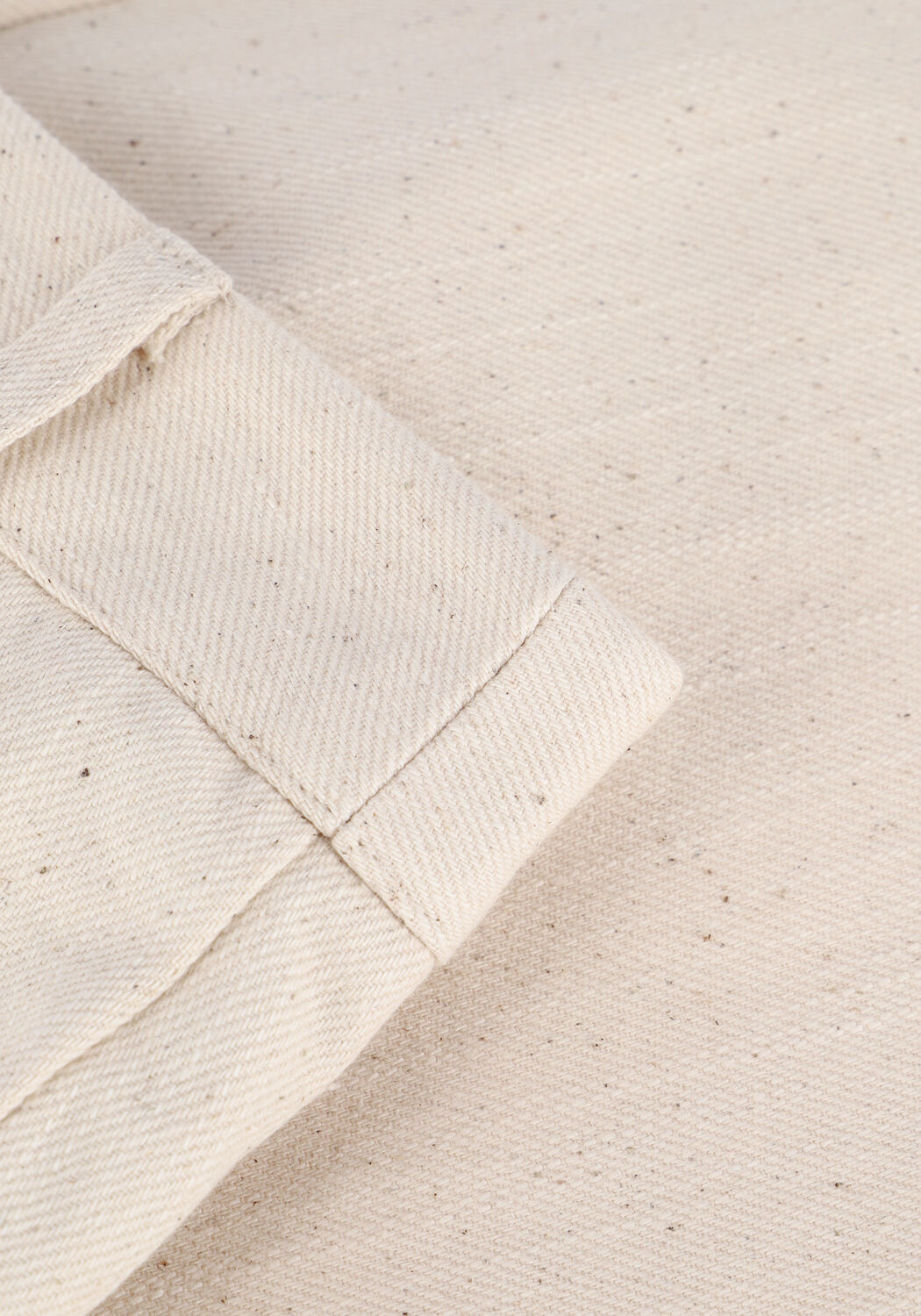 Beige ANOTHER LABEL Wijde broek MARLENE PANTS - large