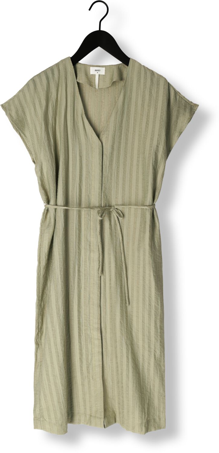 OBJECT Dames Jurken Objamanda Re S l Dress Groen