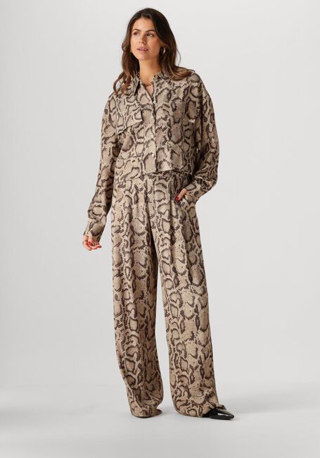Zand ALIX THE LABEL Blouses LADIES WOVEN SNAKE TWILL BLOUSE - large