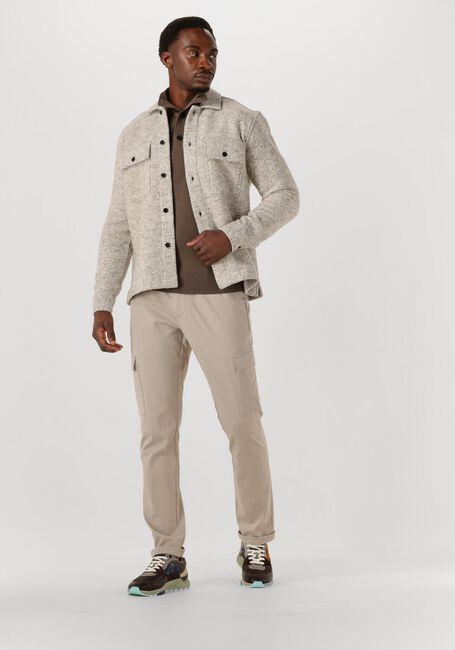 Lichtgrijze GENTI Overshirt EAGLE RELAXED FIT - large