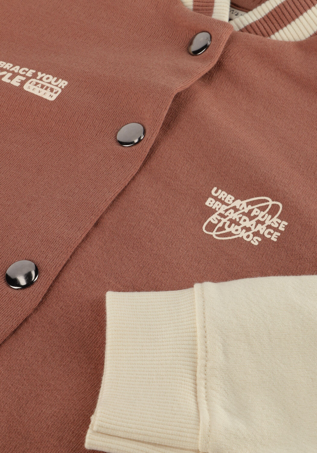 Multi DAILY7 Vest OVERSIZED BOMBER JACKET - large