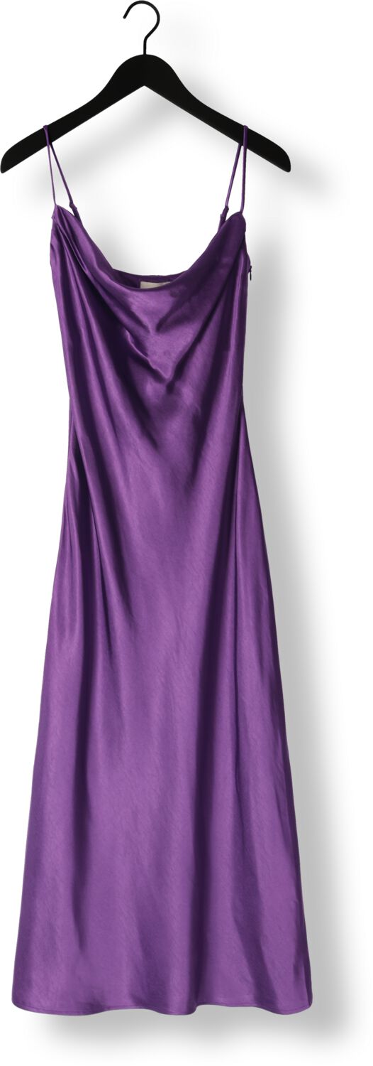 NOTRE-V Dames Jurken Satin Strap Dress Paars