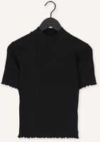 Zwarte SCOTCH & SODA Top MOCK NECK SLIM-FIT ORGANIC COTTON BLEND TOP Zwarte SCOTCH & SODA Top MOCK NECK SLIM-FIT ORGANIC COTTON BLEND TOP - medium