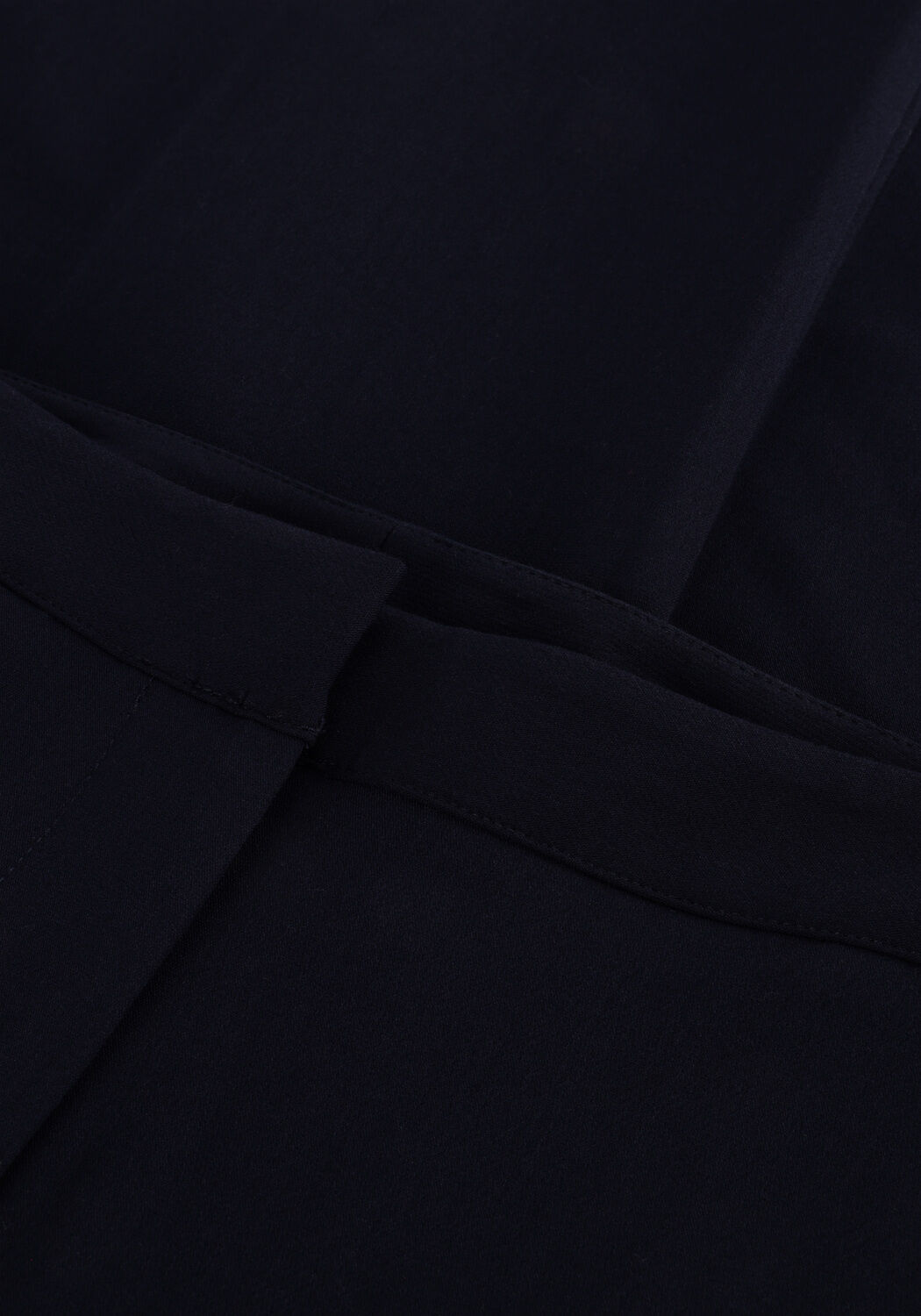 Donkerblauwe ANOTHER LABEL Wijde broek MOORE PANTS - large