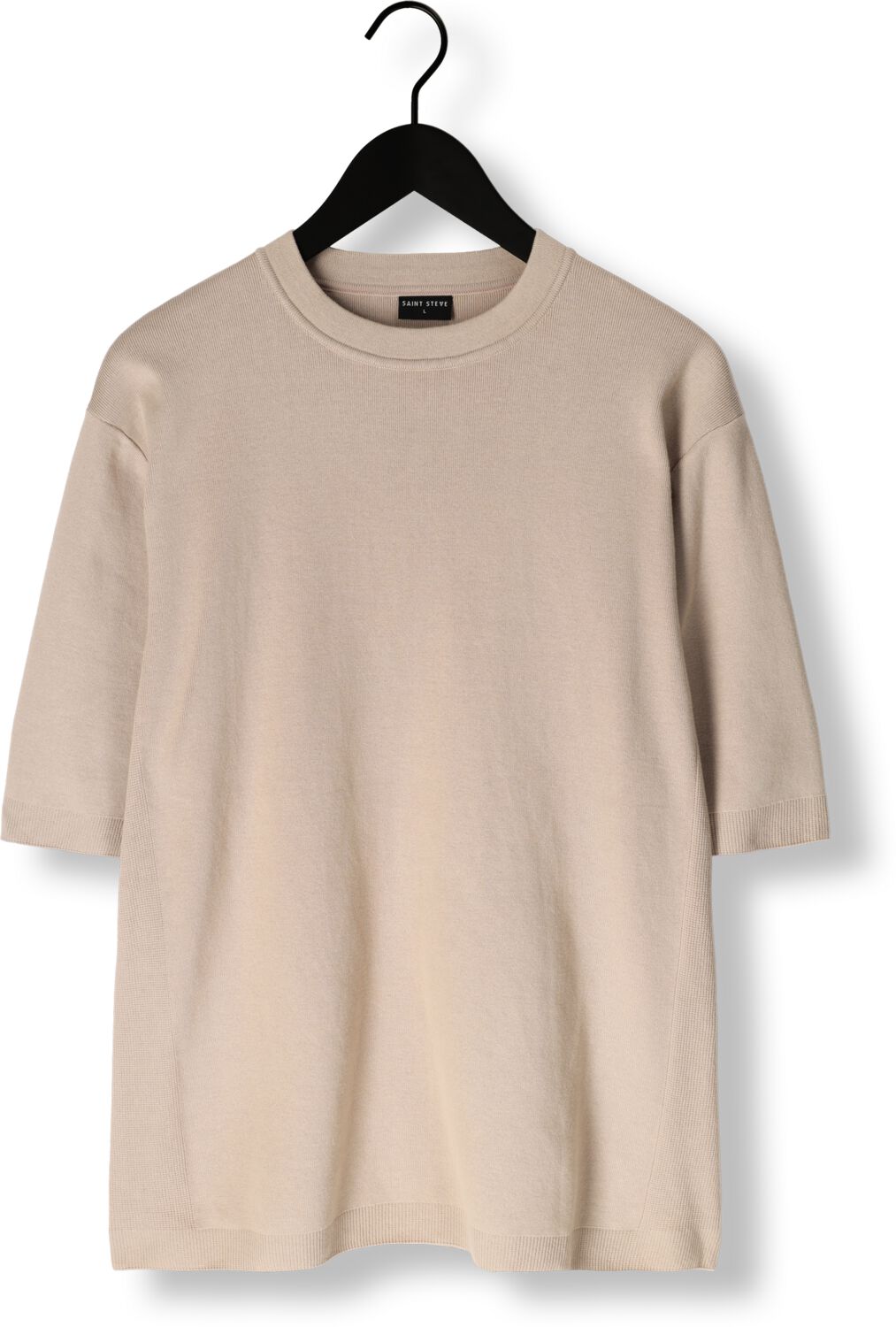 SAINT STEVE Heren Polo's & T-shirts Tjeerd Beige