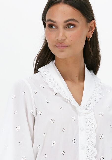 Witte SELECTED WOMEN Blouses SLFBRODY 24 BRODERI - large