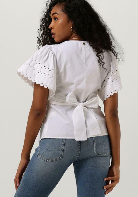 Witte ANTIK BATIK Blouses RODA TEE WIDE - large