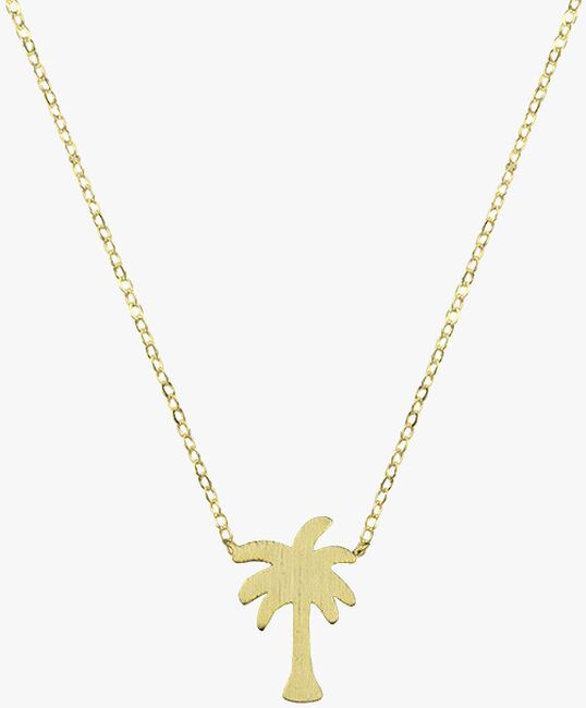 Gouden MY JEWELLERY Ketting PALM TREE NECKLACE - large