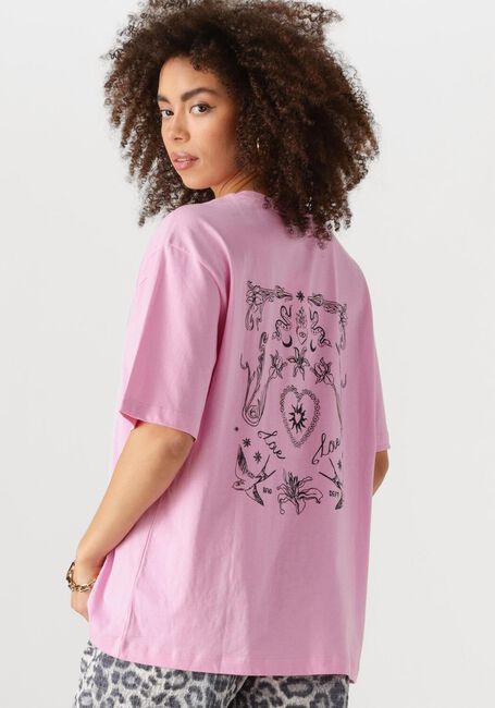 Roze REFINED DEPARTMENT T-shirt MAGGY - large
