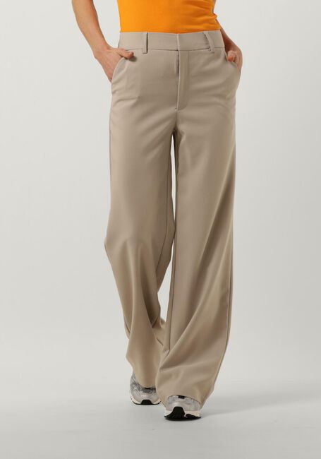 Beige GESTUZ Pantalon JOELLEGZ MW PANTS NOOS - large