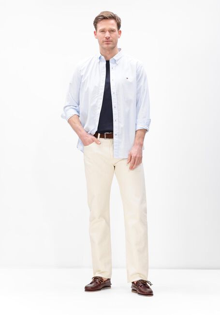 Lichtblauwe TOMMY HILFIGER Casual overhemd CORE HAIRLINE POPLIN RF SHIRT - large