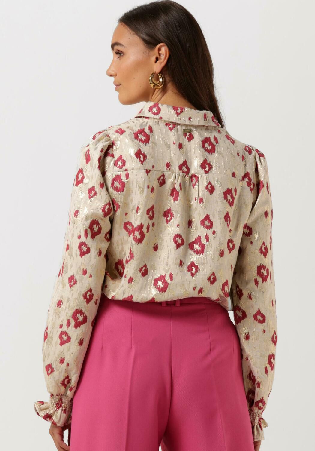 Beige POM AMSTERDAM Blouses BLOUSE 7049 - large