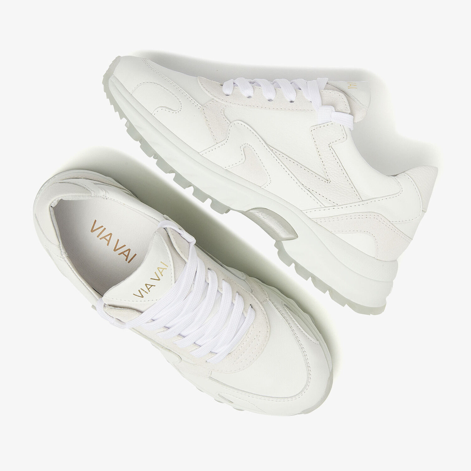 Witte VIA VAI Lage sneakers DANAE MYA - large