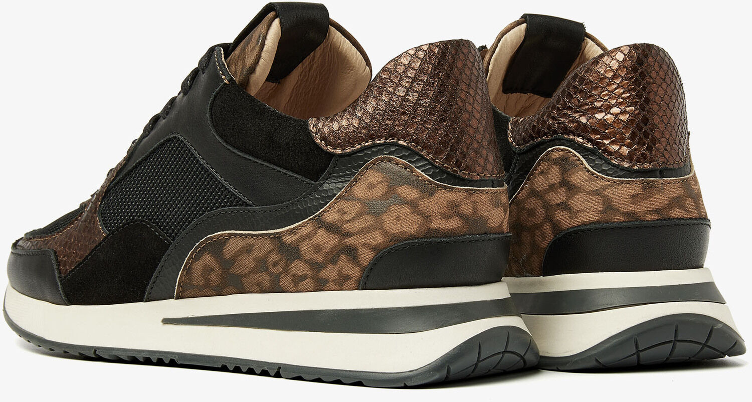 Zwarte VIA VAI Lage sneakers NORA SOOTH - large