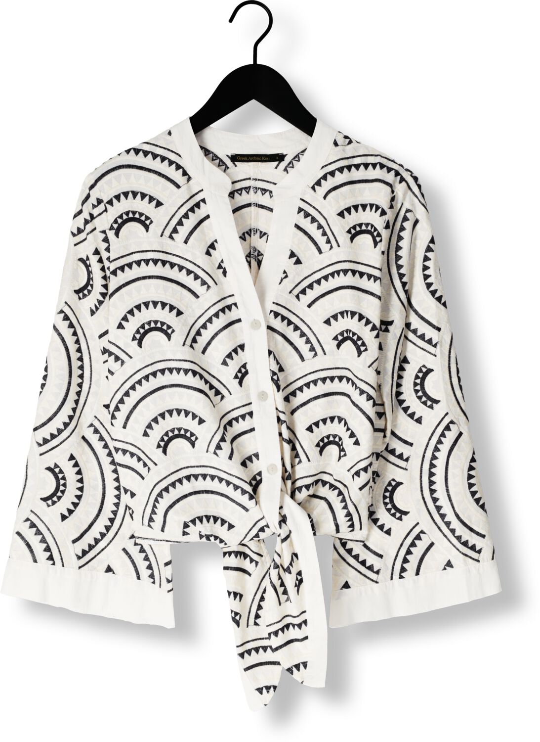 GREEK ARCHAIC KORI Dames Blouses 350062 Ecru