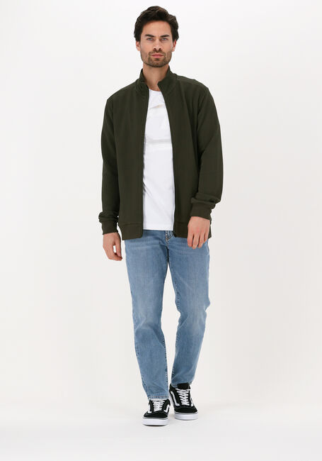 Groene CRUYFF Vest SANTIAGO TRACK TOP - TEXTURED POL - large