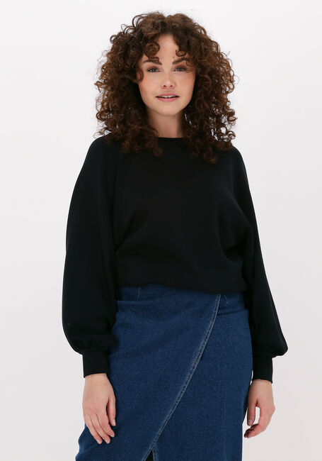 Zwarte MSCH COPENHAGEN Sweater BIANNA IMA Q RAGLAN SWEATSHIRT - large