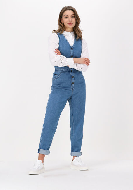 Blauwe LEE Jumpsuit ELASTICATED OVERALL MID ZOLA - large