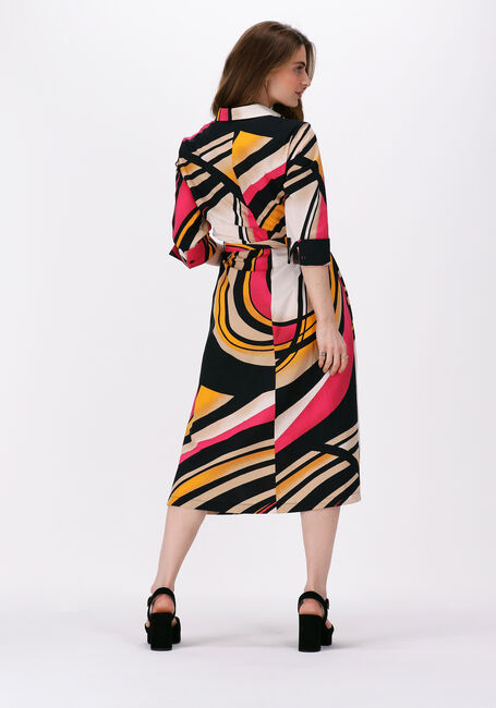 Multi SUMMUM Midi jurk DRESS BIG SWIRLS - large