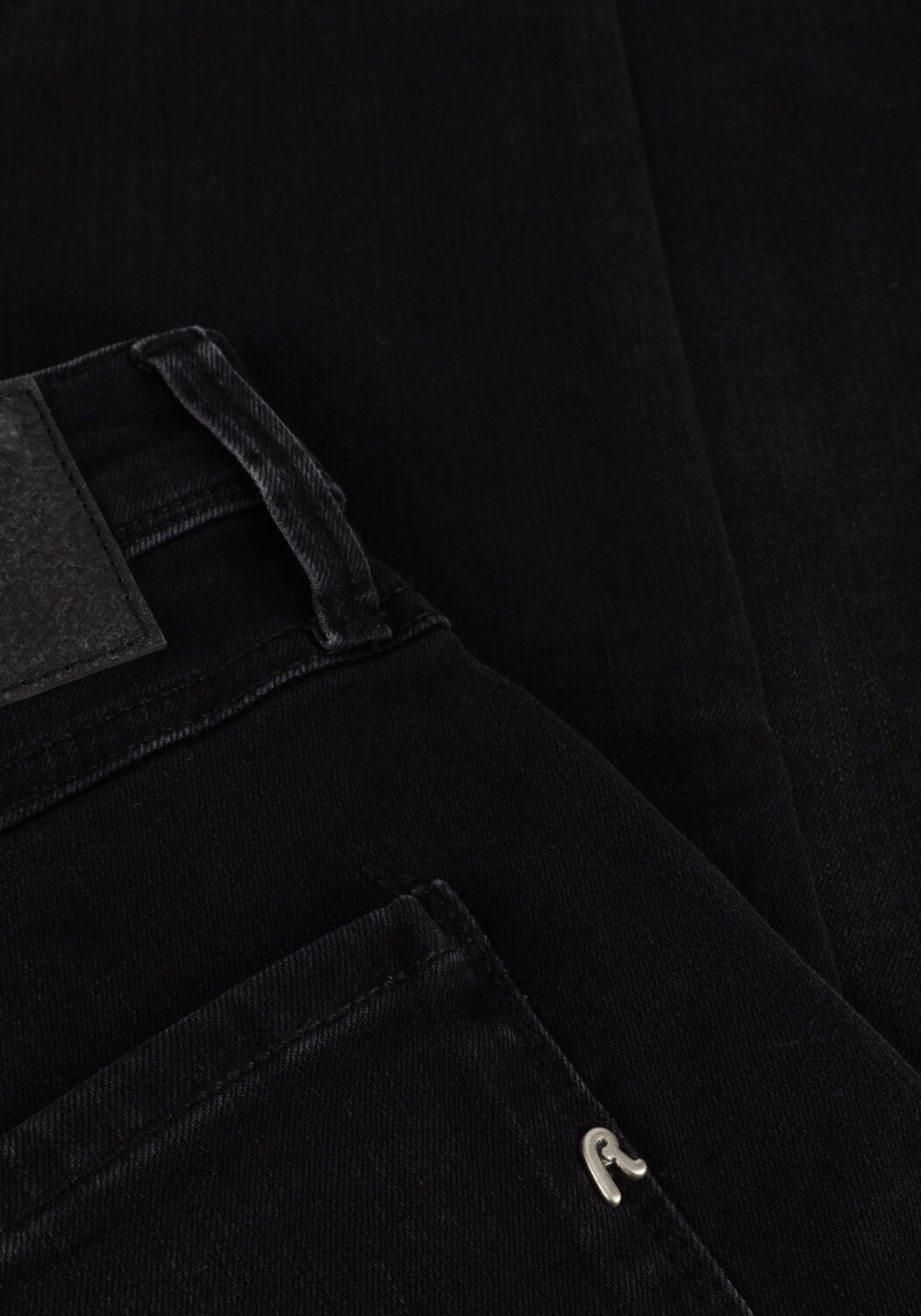 Zwarte REPLAY Slim fit jeans ANBASS PANTS - large