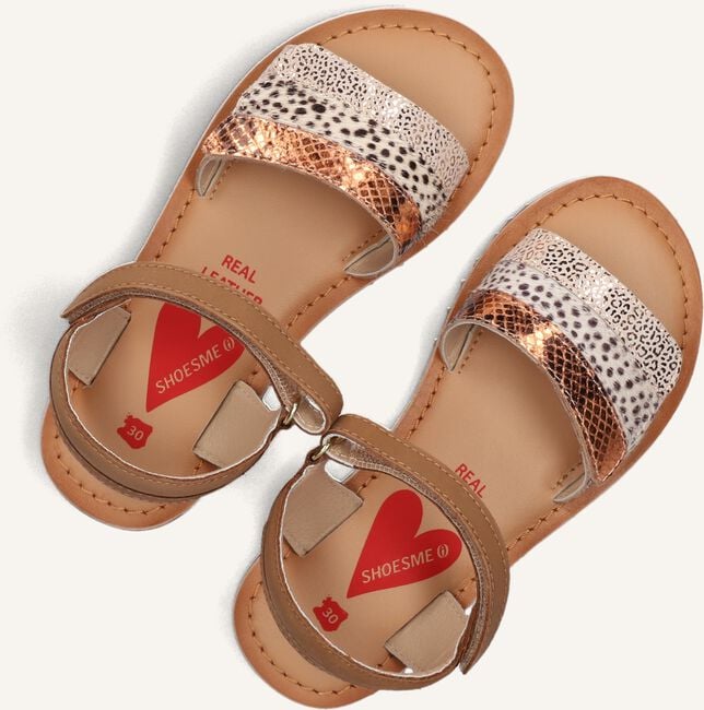 Bruine SHOESME Platte sandalen CA25S042 Bruine SHOESME Platte sandalen CA25S042 - large