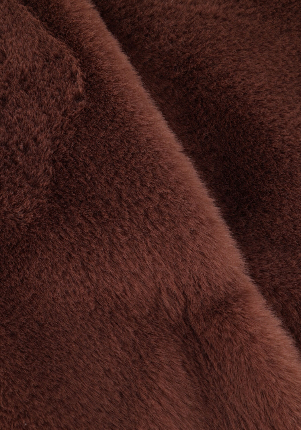 Paarse MOSCOW Faux fur jas NADJANA - large