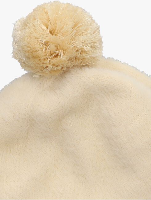 Beige LOOXS Little Muts LITTLE KNITTED POMPON HAT - large