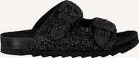 Zwarte THE WHITE BRAND Slippers BIO BUCKLE - medium