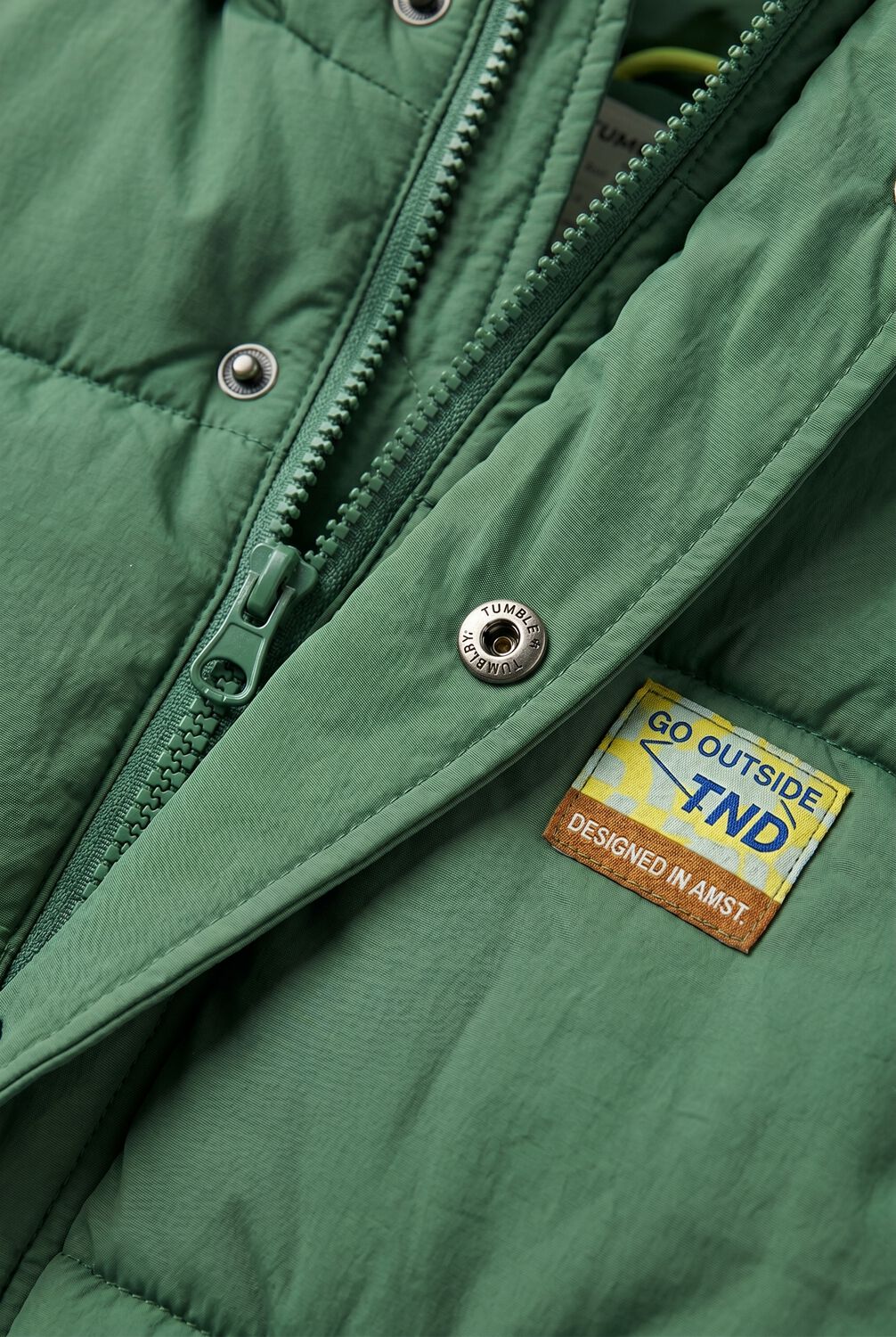 TUMBLE 'N DRY Jongens Jassen Bobbie Groen