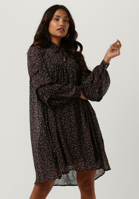 Zwarte LOLLYS LAUNDRY Mini jurk GEORGIA DRESS - large