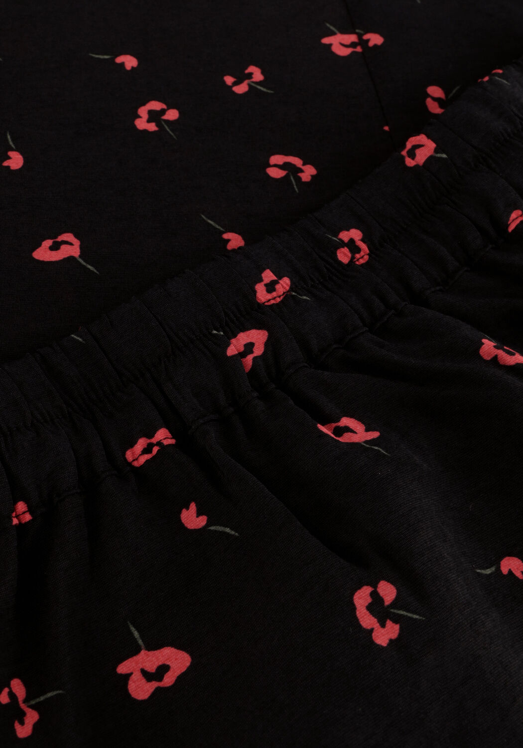 Zwarte MSCH COPENHAGEN Minirok MSCHVINAYA LADONNA SKIRT AOP - large